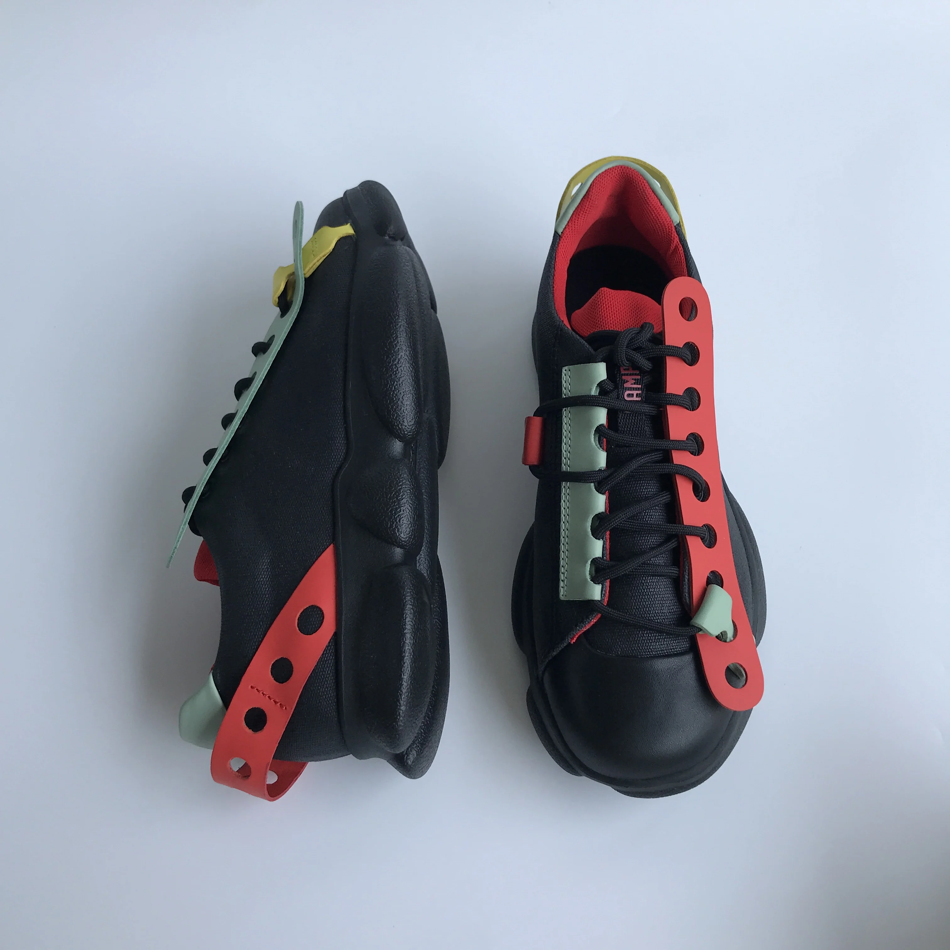 Genuine Leather Top Layer Cow Leather Lace-Up Panel Casual Sports Shoes For Men And Women