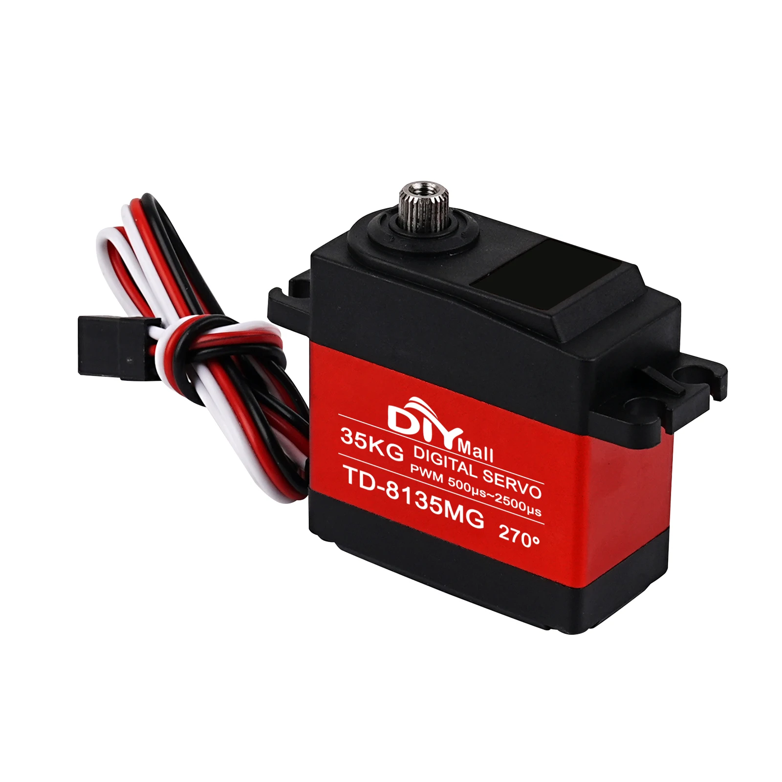 TD-8135MG Digital Servo 35KG High Torque Coreless Motor 180 270 360 Degree Angle Control RC Car Crawler Airplane Robot Part