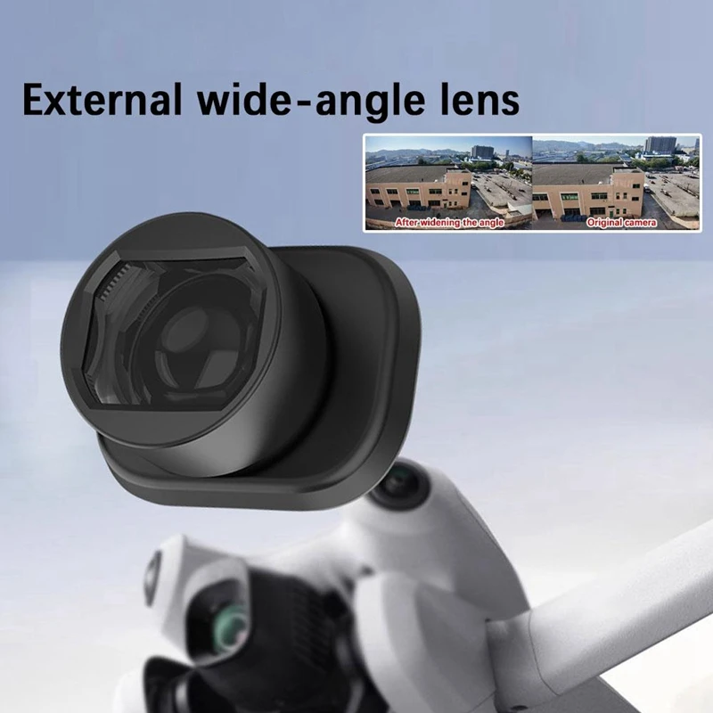 Suitable For Dji Mini 4 Pro Drone External Wide-Angle Lens Augmented High-Definition Professional Lens Replacement Accessories