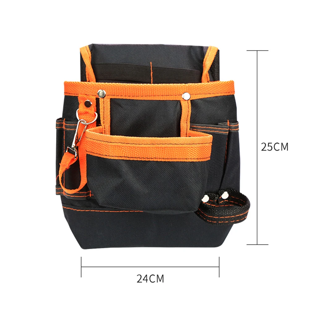 Tool Waist Bag for Hardware Maintenance Electrical Repairman Multi Pockets Design Large Capacity Bodypack for Spanner Tool Bags