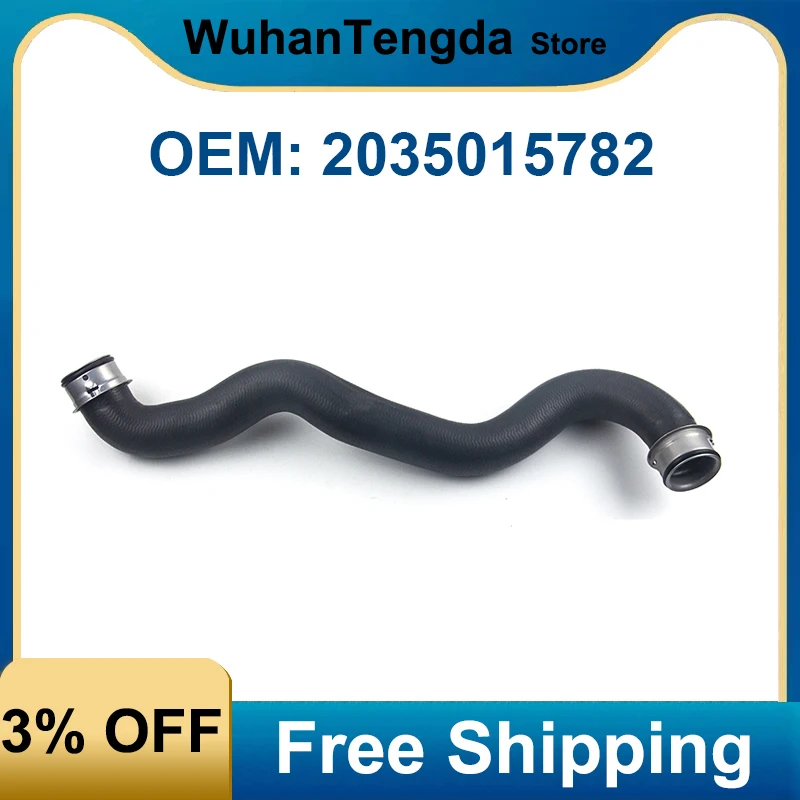 

Brand New 2035015782 Water Tank Radiator Hose A2035015782 for Mercedes-Benz (2000-2007) C 180 Kompressor 203.046