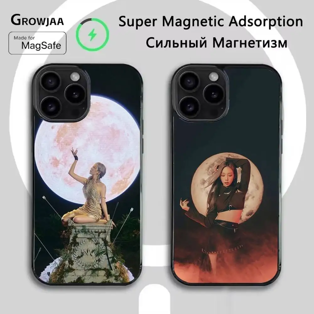 

Singer T-Taeyeon Phone Case For iPhone 16e,16,15,14,13,12,11,Plus,Pro,Max,Mini Magsafe Magnetic Wireless Charging
