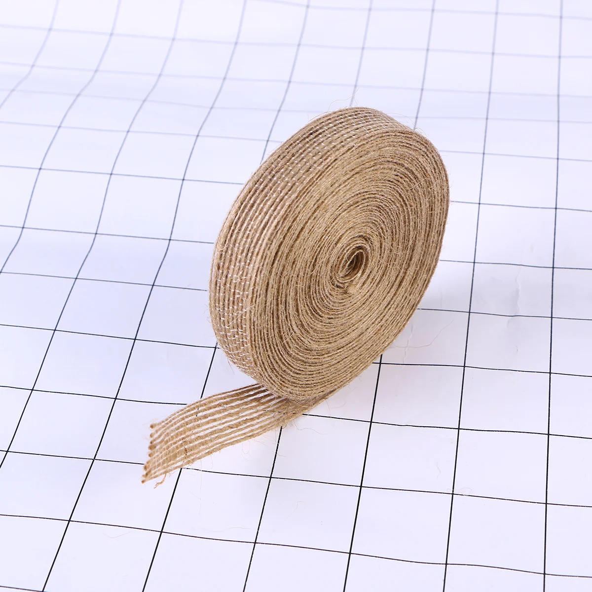 

2pcs Jute Burlap Ribbon 10M X 1.5Cm Natural Brown For Diy Crafts Home Decor Wedding Decoration Craft Webbing Handicraft Supplies