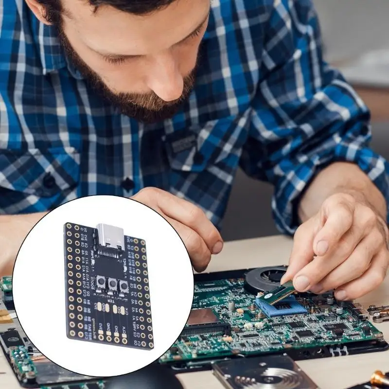 

Y1UB Compactly STM32F103RCT6 Development Board for Embedde Systems and DIY Electronics For I2C SPI UART Protocols