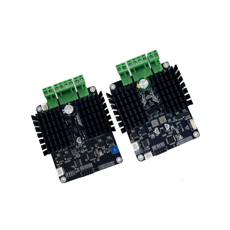 

1 шт., 12 В/24 В, 20 А, мощный двухканальный двигатель постоянного тока с матовым двигателем, плата драйвера, ШИМ-сигнал привода с радиатором для радиоуправляемого беспилотного автомобиля