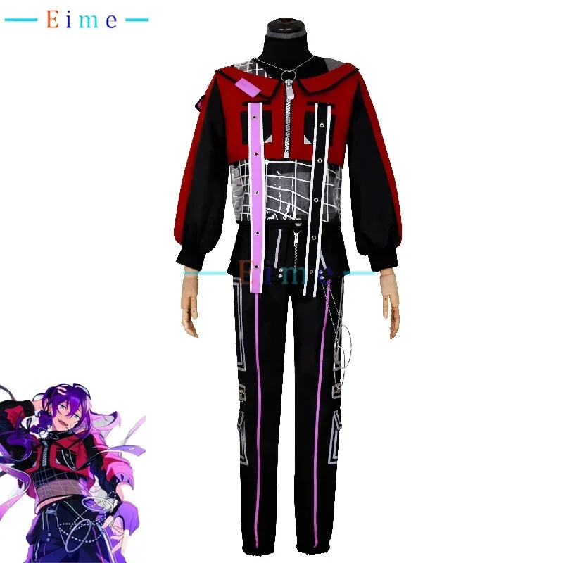 EIME Game Ensemble Stars ALKALOID Ayase Mayoi Cosplay Costume Fancy Party Suit Coat Shirt Pants Halloween Uniforms Custom Made