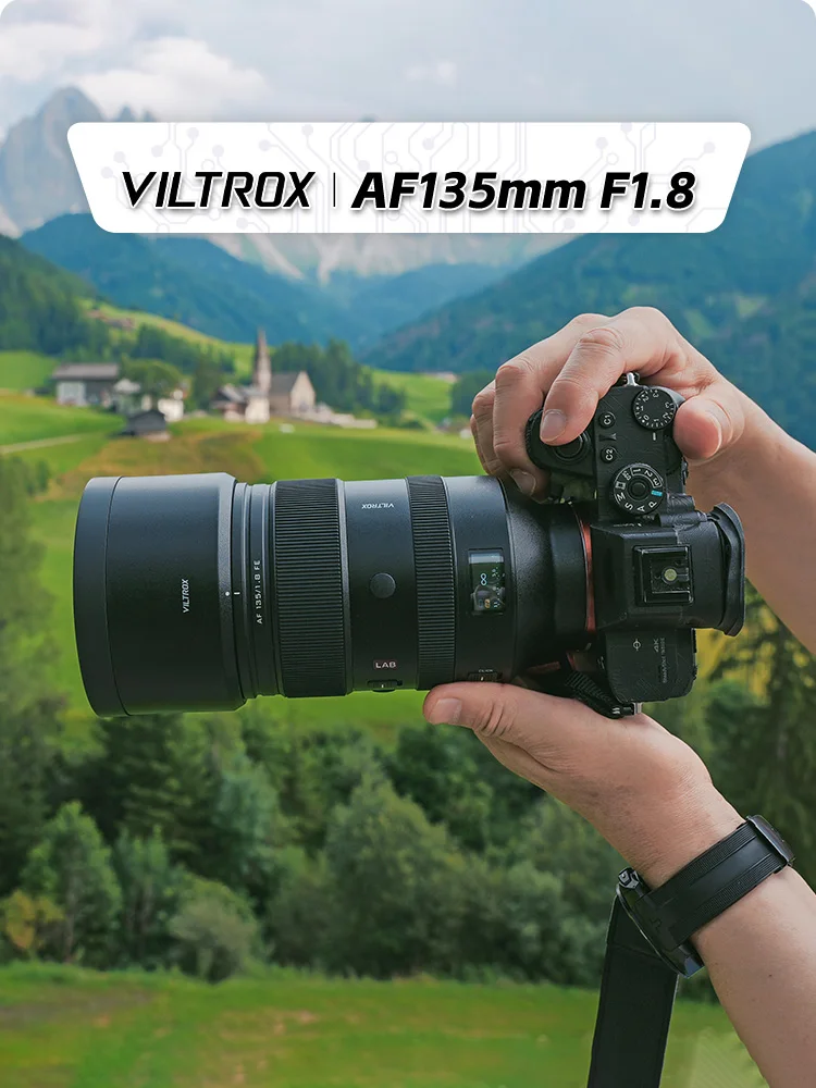 Viltrox AF 135mm F1.8 LAB Cameras Lens Full Frame Auto Focus Lens For Sony FE  Cameras Dor zve10 ZV-E1 A7 A7CR A7C2 A6700 135 18