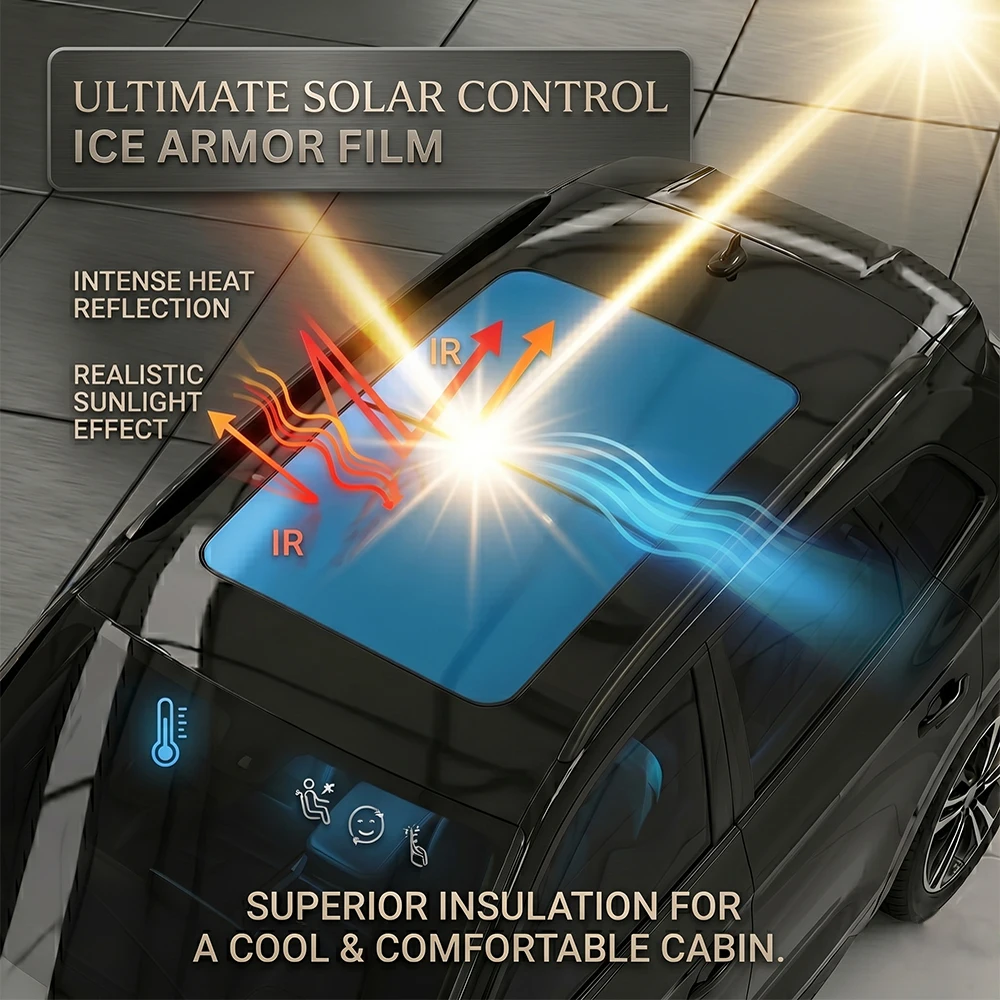 TPU PPF 7.5mil Car Sunroof Pro - Anti Blue Light Film ulasan dan harga
