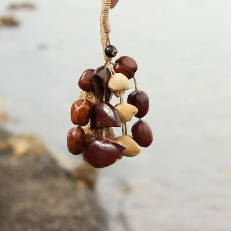 

Nut Shell Hand Bell Mindfulness Meditation Hand Bell Diapason Sound Healing Relaxation Bells Natural Energy Musical Instruments