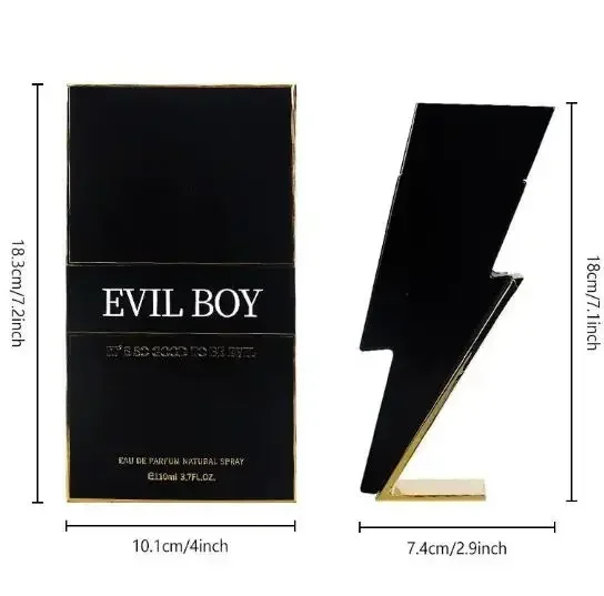 2025 مبيعات ساخنة 110 مللي عطور Masculinos Bad Boy Lightning Eau De Parfum Spray للرجال هدايا كلاسيكية للرجال #4