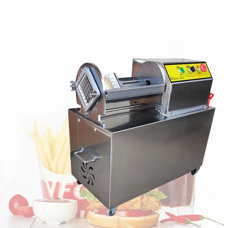 Bestseller Electrical French Fries Cutting Machine French Fries Potato Chips Making Machine Potato Cutter Machine