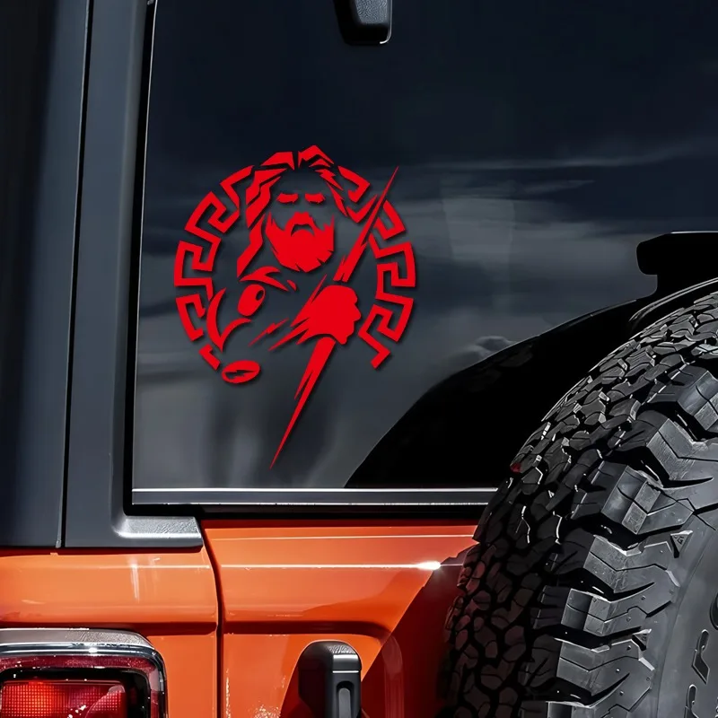 The man with the power of lightning creative&funny stickers for cartoon fans&lover,high quality for car trucks motorcycles