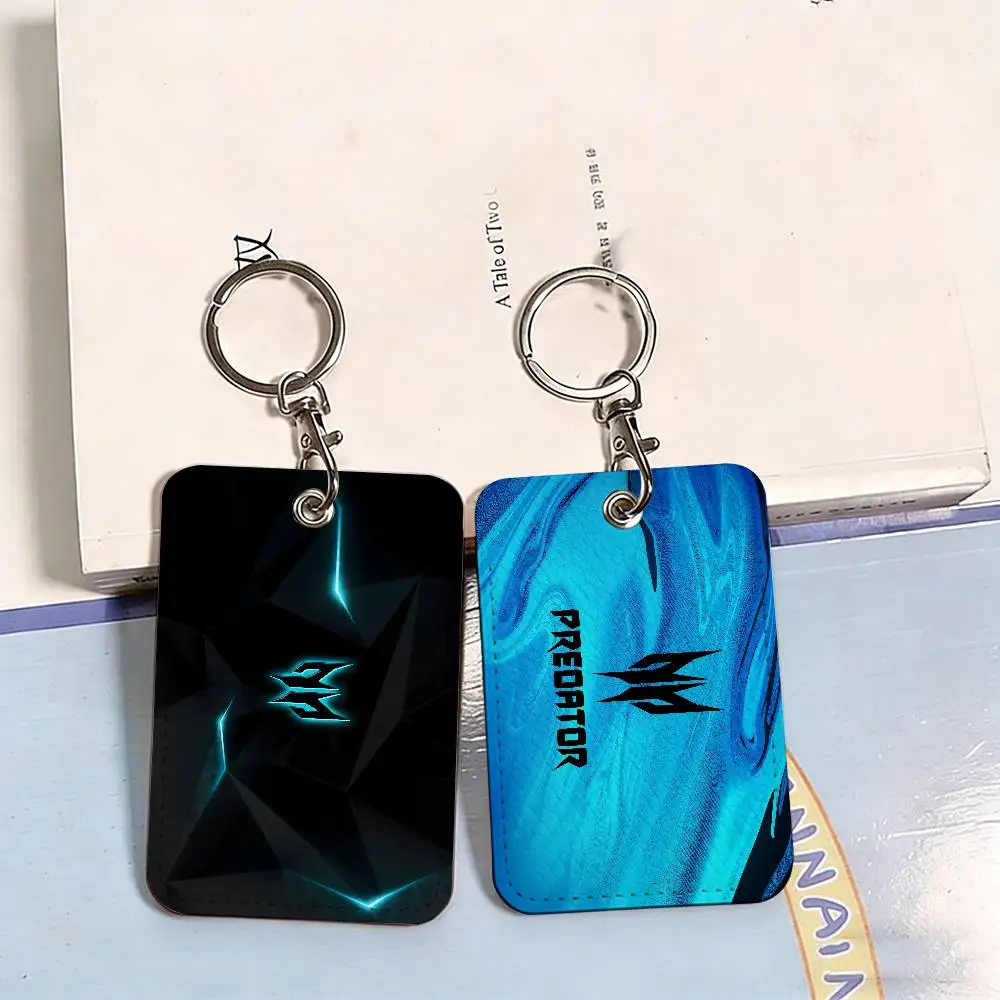 Gaming Pc Brand A-Acer P-Predator Personalised Holder Suitable for Bank card,Subway, Bus Card Wallet Card Case Badge Keychain