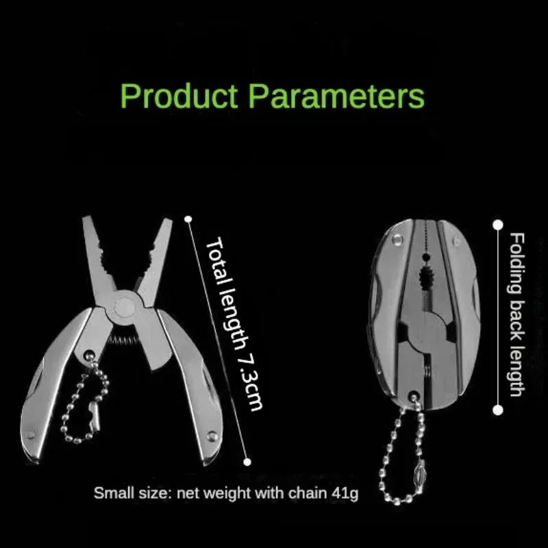 Stainless Steel Outdoor Portable Multitool Pliers Knife Keychain Screwdriver Multi Tools Mini Pliers Herramientas Multi Tool