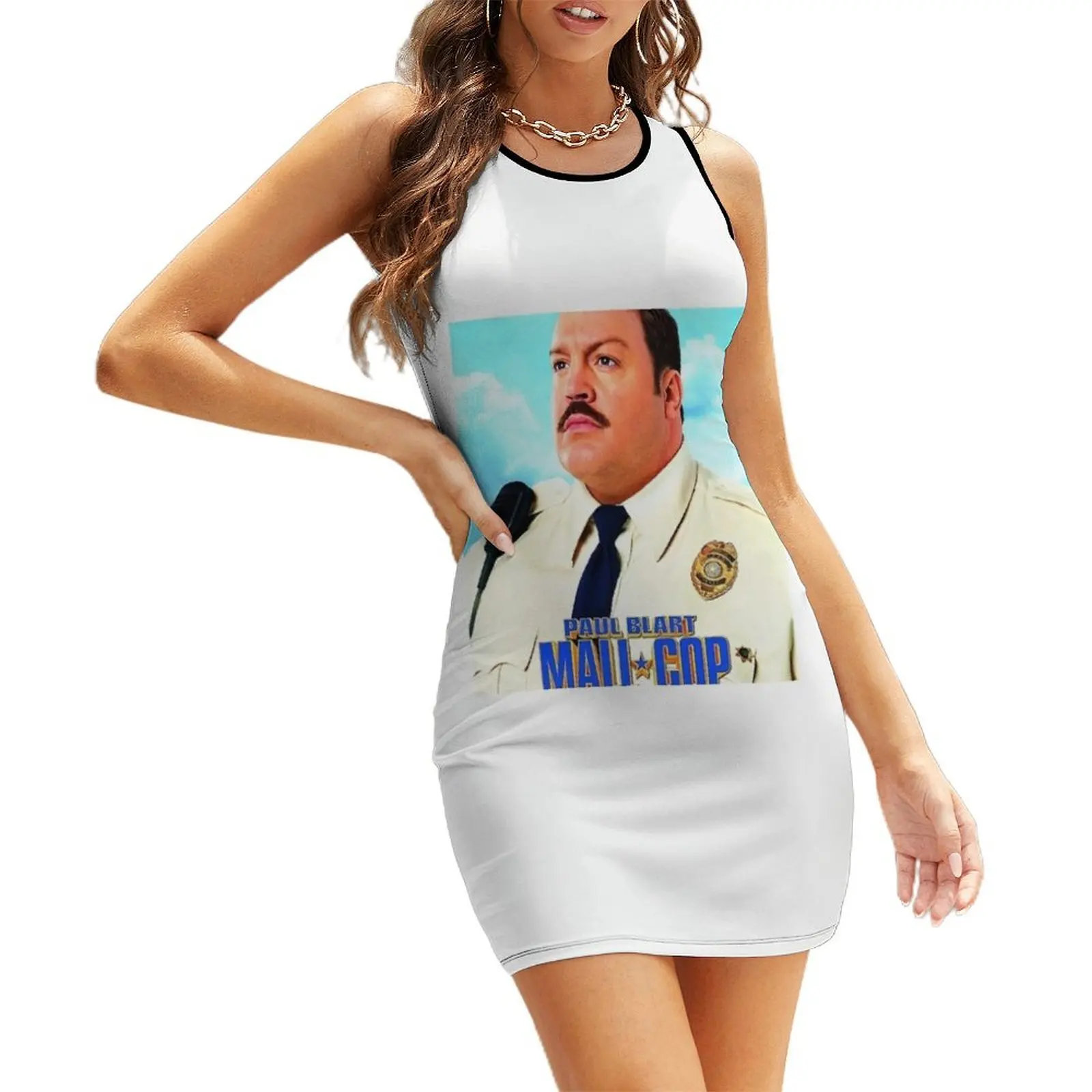 

Paul Blart Mall Cop Sleeveless Sundress luxury evening dresses 2025 dress for women summer Clothing