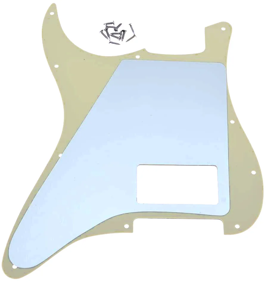 Dopro ST Strat One Humbucker Guitar Pickguard Scratch Plate Fits for Fender Delonge for Stratocaster Various Colors