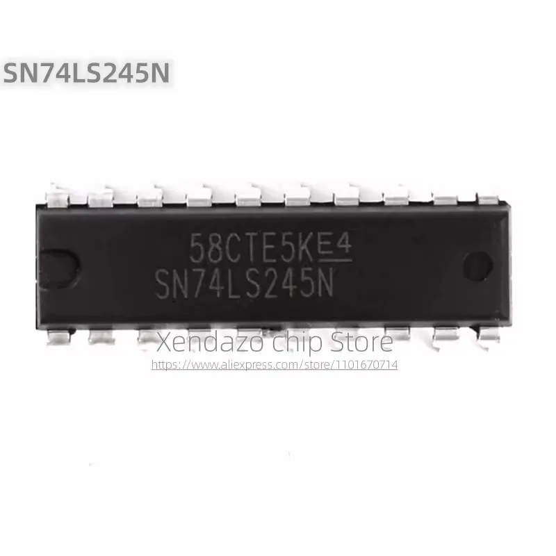 10 teile/los SN74LS245N DIP-20 paket Ursprüngliche echte Acht phase tri state bus transceiver chip