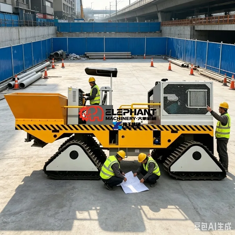 Concrete Curb Forming Machine Slip Form Curb Paver Asphalt and Concrete Curbing Equipment for Infrastructure Projects