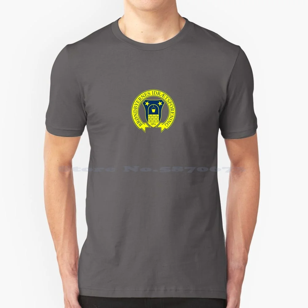 Extraordinary Brondby Design T Shirt 100% Cotton Tee Brondby Denmark Danish Scandinavia Aarhus Odense Esbjerg Central Europe