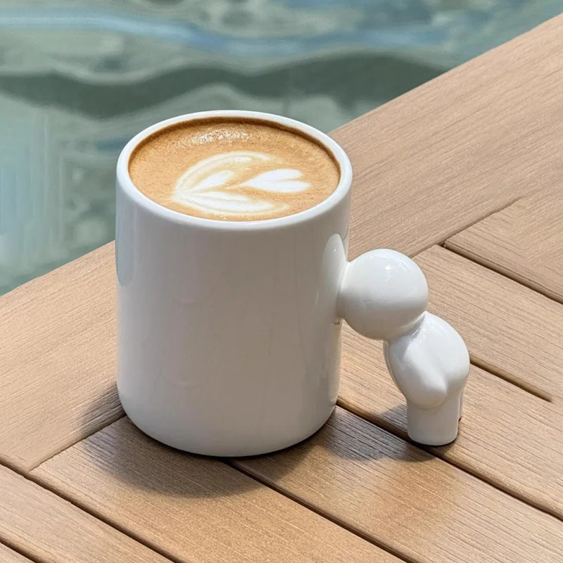 

Современные минималистичные керамические чашки ручной работы, кружки, креативные кофейные чашки для офисов, изысканные чашки для воды для пар, стильные подарки на день рождения