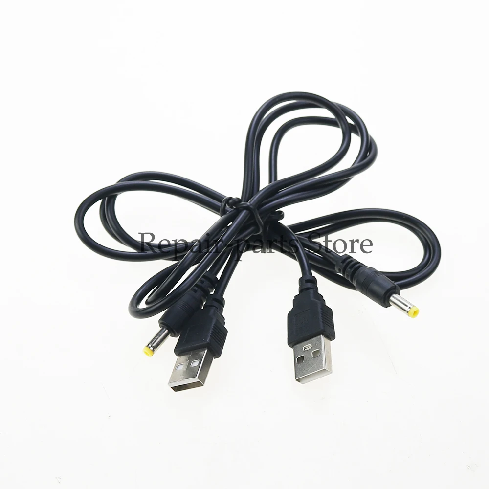 2 In 1 0.8m Cable USB Charger for PSP 1000 2000 3000 USB 5V Charging Plug Charging Cable USB To DC 1A Plug Power Cord Game Acces