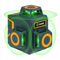 CIGMAN Self-leveling Level Outdoor Green 12 Line Professional 3D Horizontal And Vertical Cross Nivel Level