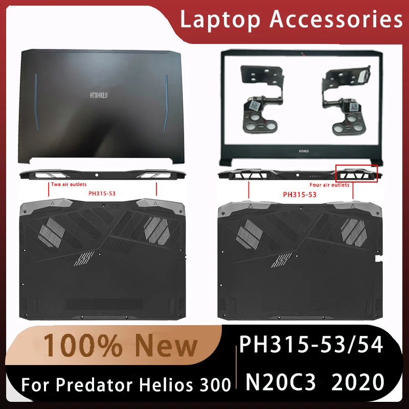 New For Acer Predator Helios 300 PH315-53 PH315-54 N20C3;Laptop Accessories Lcd Back Cover or Front Bezel or Bottom