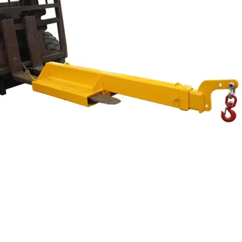 cross-border Attractive Price New Type Yellow/Customized Industrial Steel Forklift Boom Lifting Equipments