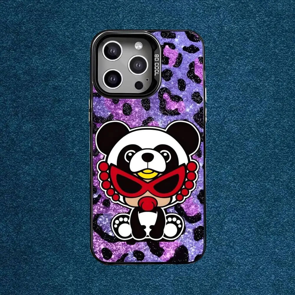 H-Hysteric Cute M-Mini  Phone Case For iPhone 16,15,14,13,12,11,Mini,Pro,E,MAX Gray Matte Silicone Black Cover