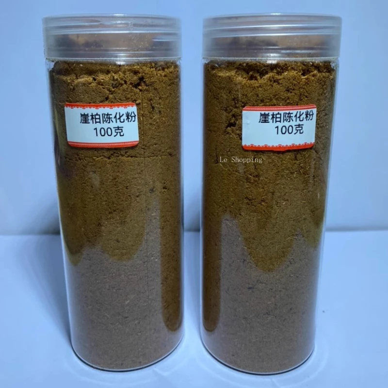 100g Aged Aggregate of Cliff Cypress Black Gold Incense Powder Indoor Purify The Air Censer Supplies Making Incense Ingredients
