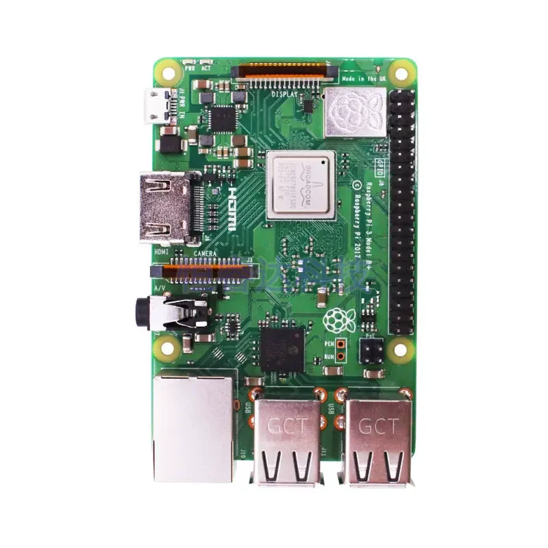 Waveshare Raspberry Pi 3 Model B+ Mini PC the Third Generation Kit 1.4GHz 64-bit quad-core ARM Cortex-A53 1G