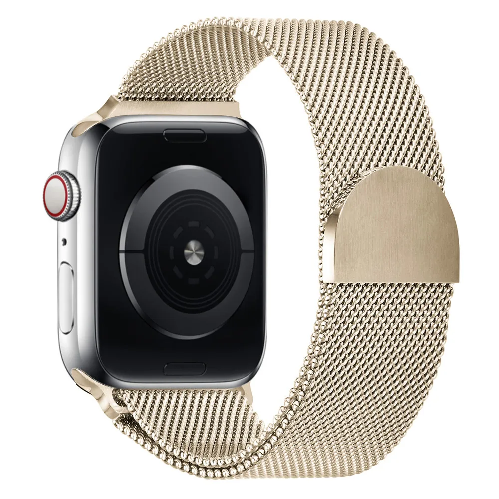 Milanaise-Armband für Apple Watch Ultra 2 3 49 46 mm 42 mm 44 40 45 mm 41 mm 38 mm Armband für iWatch Serie 11 10 9 3 6 5 SE 7 8