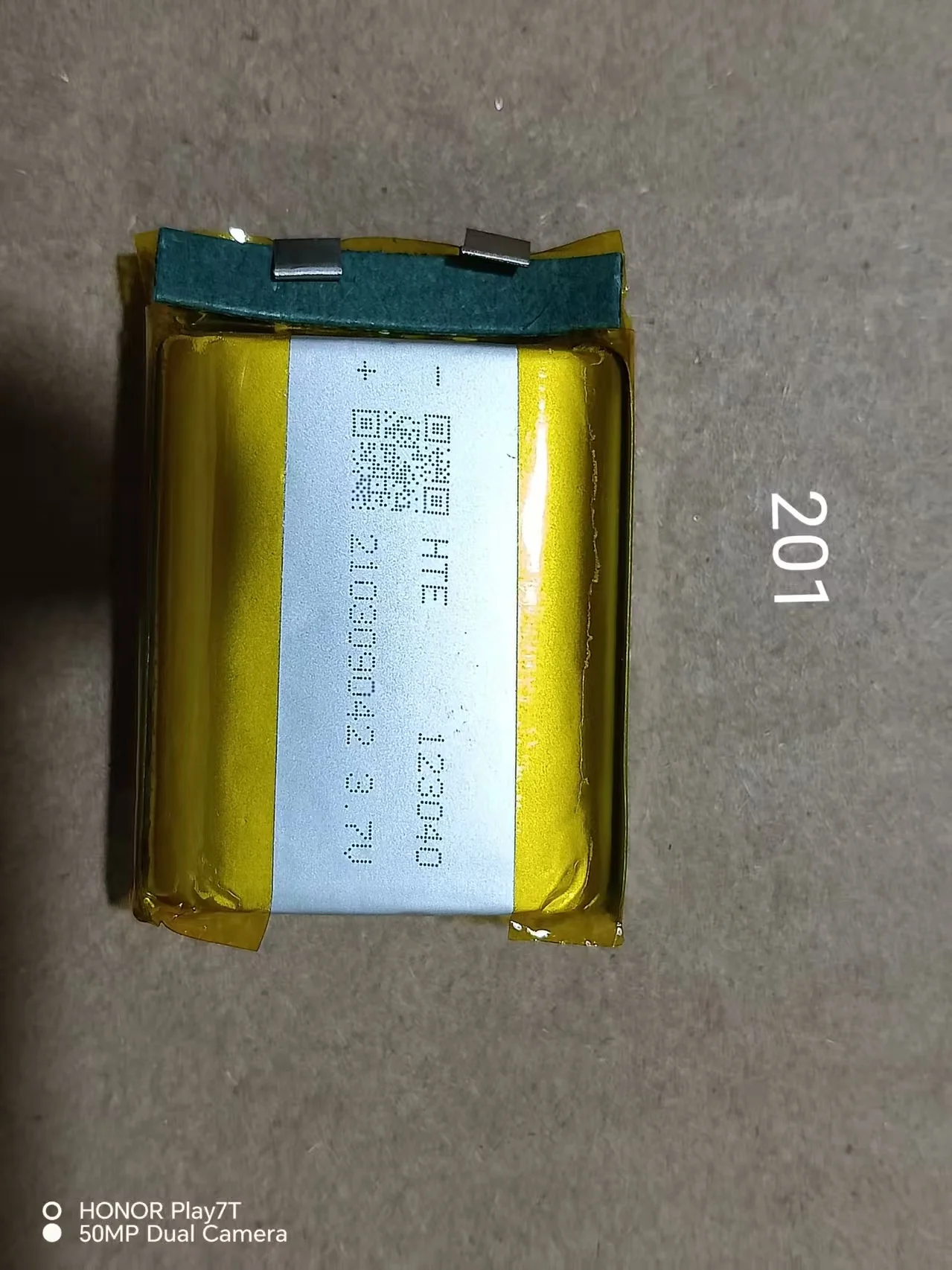 3.7V polymer lithium-ion battery 2.0 express video early education machine 123040 dynamic charging 1900MAH battery cell