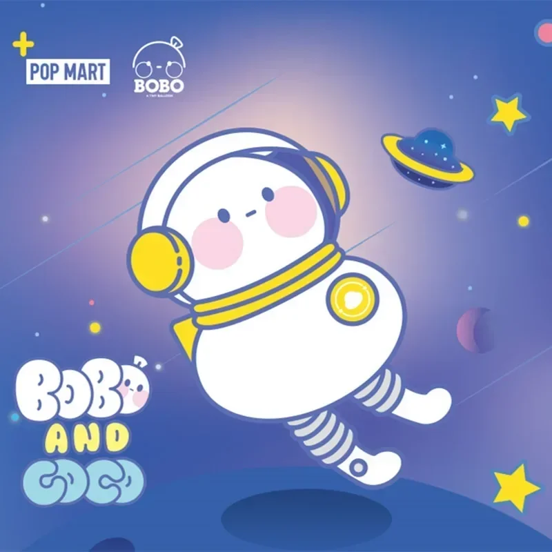 Pop Mart Bobococo Balloon Man Series  Blind Box Mystery Box Kawaii Ornaments Figurines Home Decor Desktop Model Dolls