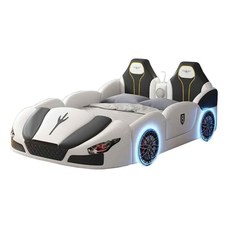 Car bed Children's bed Boys sports car modeling Racing bed