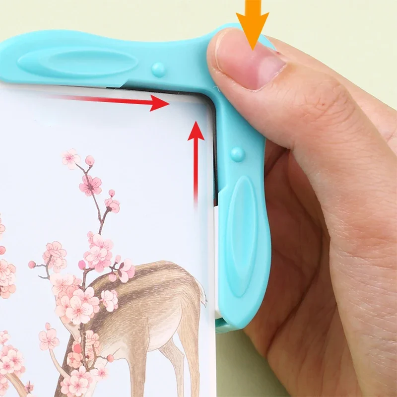 Candy Color R5 R4 R7 R10 Corner Runder Papier Cutter Punches Voor Scrapbooking Kaart Foto Craft Diy Tools School Briefpapier