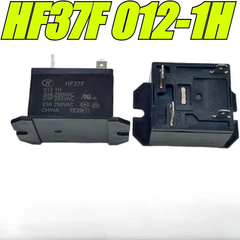 （Brand New Original）1pcs/lot 100% original genuine relay:HF37F 012-1H HF37F 024-1H 30A 4pins JQX-37F 12 24-1H