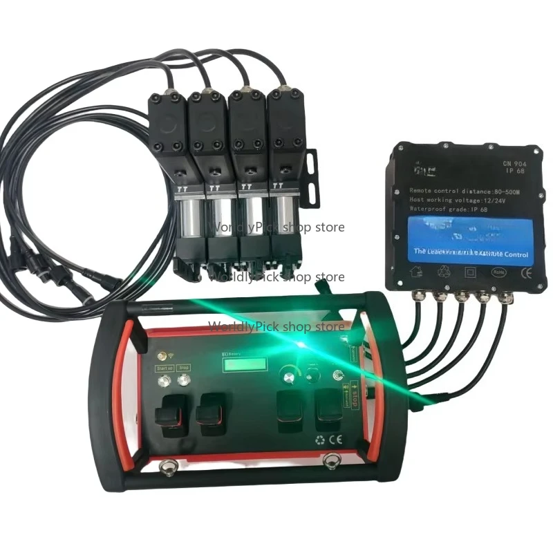 

12v 24v Radio Crane Control Hydraulic Crane Truck Wireless Remote Control With Tool Kits