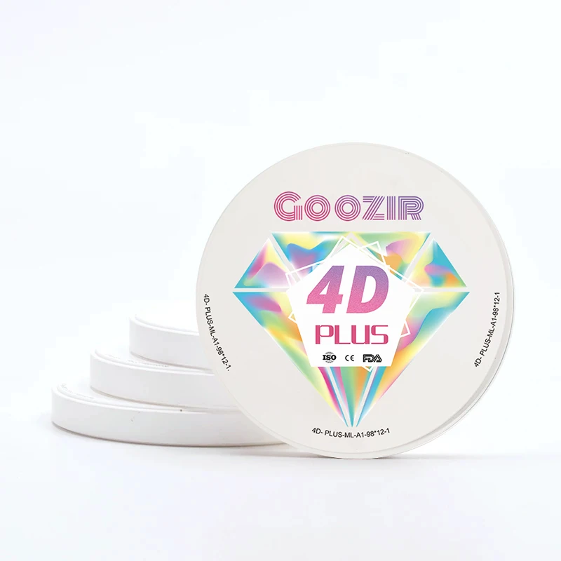 Gooir dental material 4D Plus Multilayer zirconia block Dental lab technician consumbles Top quality High standard