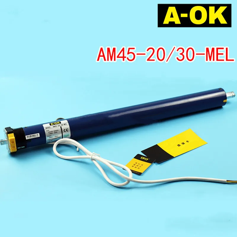 Smart Home A-OK AM45-20/30-MEL Electronic Limit Fast Motor Lifting Curtain Motor can be Remotely Controlled ﻿