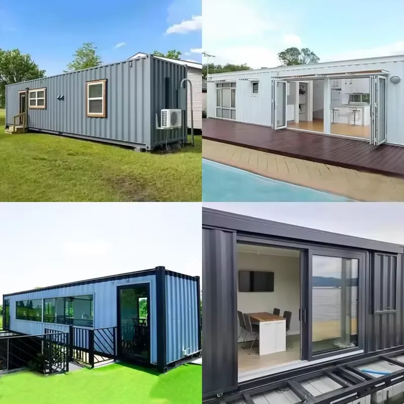 for Casa 40ft Steel Prefabricated Converted Container House High Quality Luxury Ready Made Home