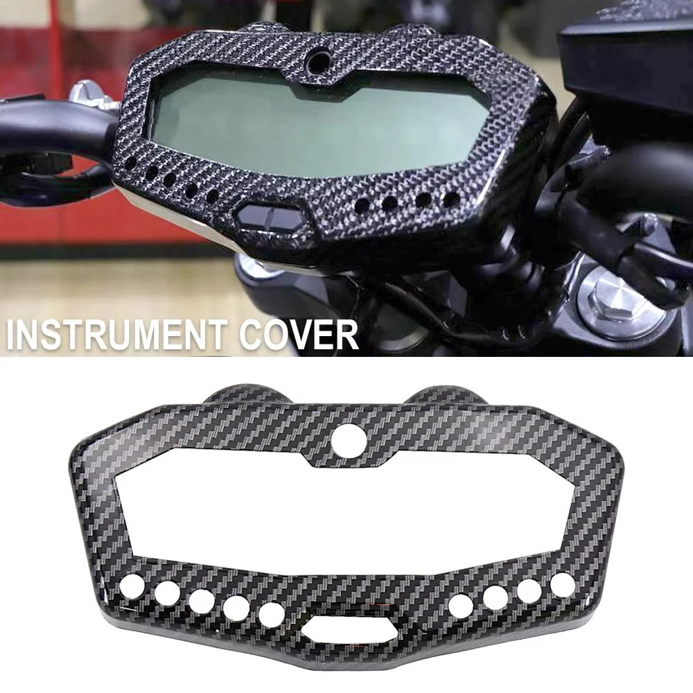 For Yamaha MT07 FZ07 2014-2020 2019 2018 2017 2015 FOR Tracer 700 2016-2019 Carbon Fiber Motorcycle Instrument Speedometer Cover