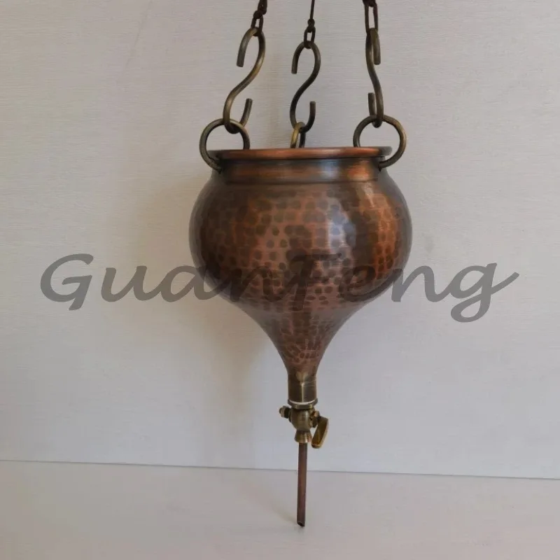 Pure Copper Oil Dripper Therapy  Drip Can Be Determined, Guide SPA Oil Therapy Oil Drip Free