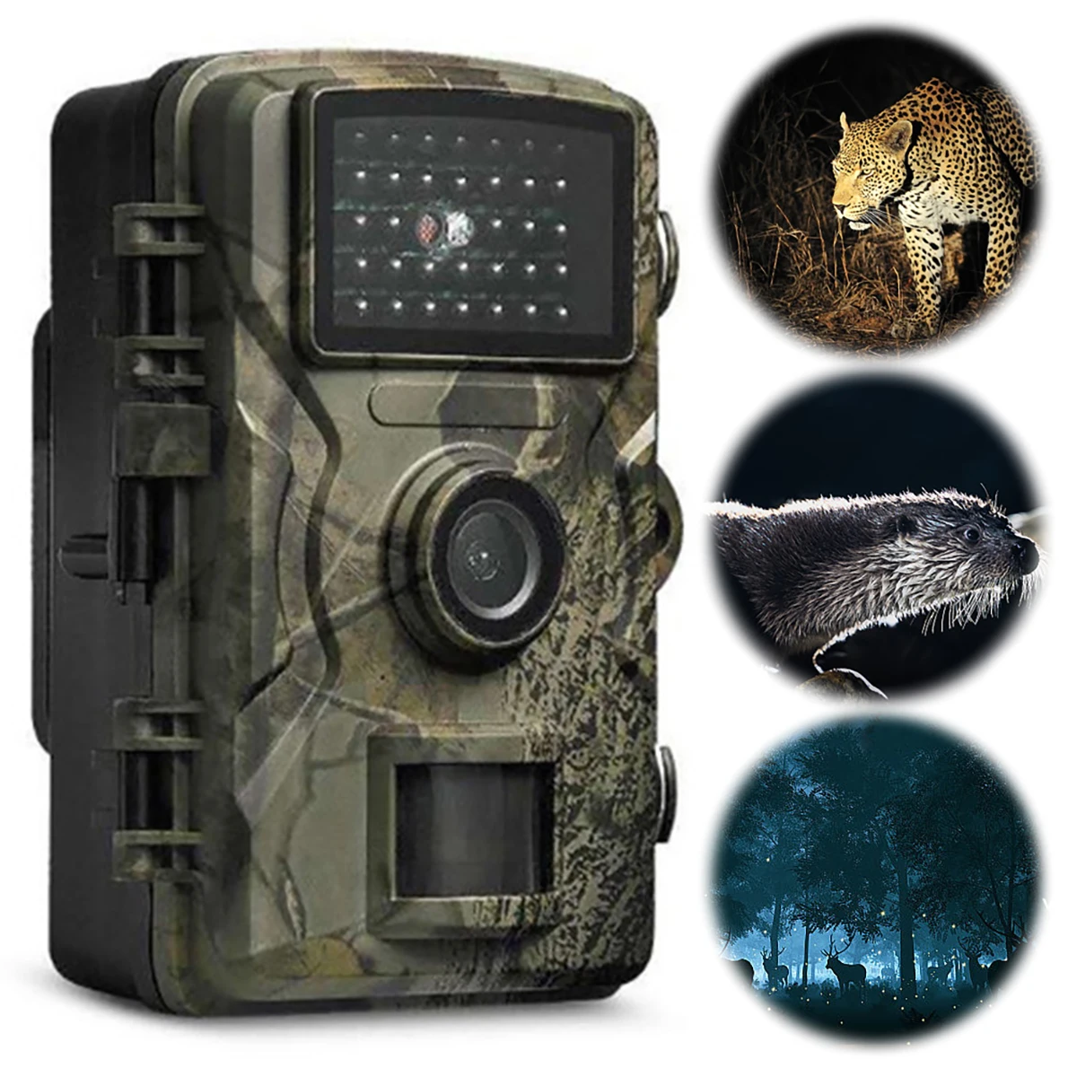 Hunting Camera Waterproof Infrared Night Vision Security Cam Motion Activated Wildlife Camera for Outdoor Wildlife Hunting ﻿