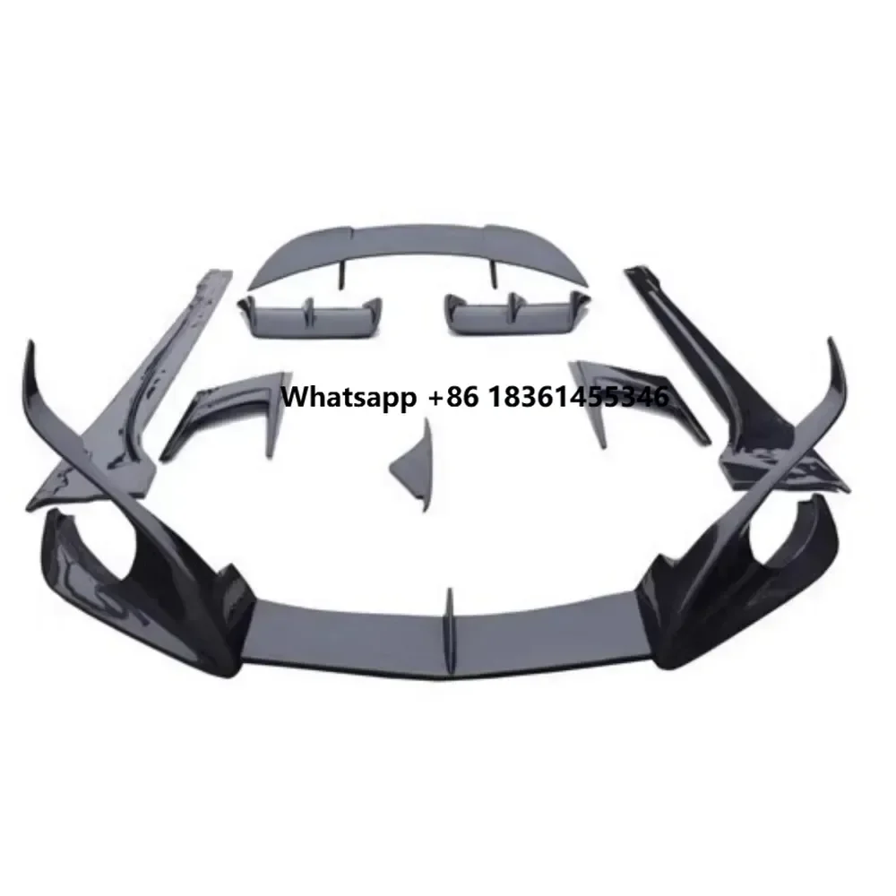 

For i8 2014-2018 Modified New Style tail wing Side Skirt Auto Accessories Body Kit Front Rear Lip Shovel Assembly