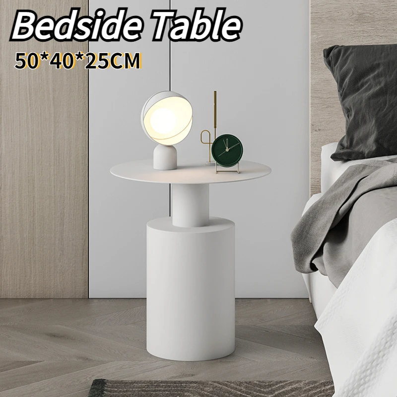 Bedside Table Luxury Modern Living Room Small Coffee Table Creative Round Simple Coffee Table Bedside Table Dropshipping