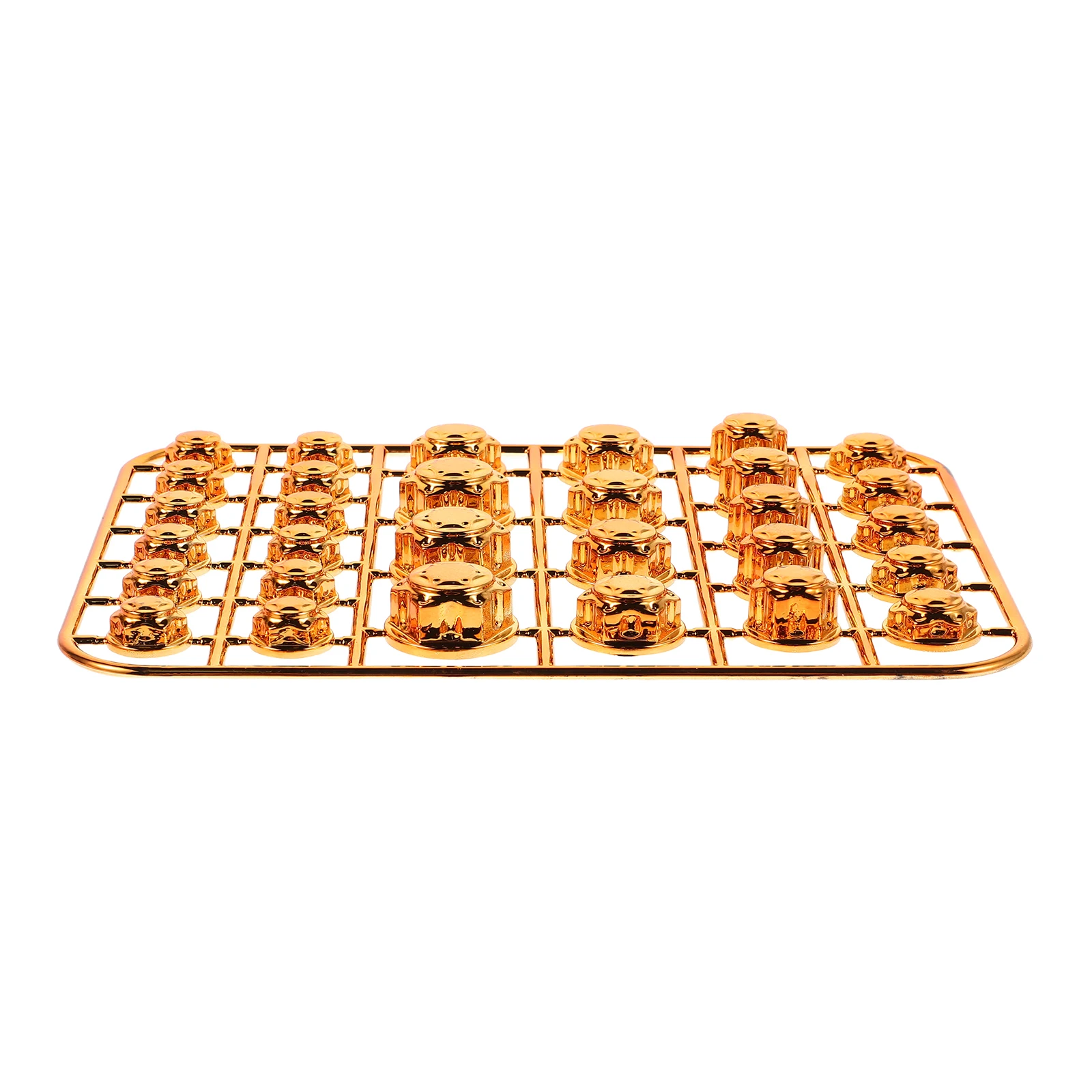 

Decorative Screw Caps Golden Abs Spacer Motorcycle Modification Engine Bolt Toppers Universal Fit Long Lasting Material Easy