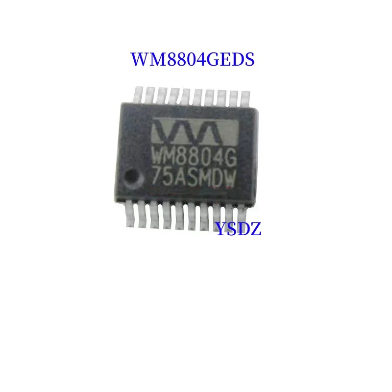 5pcs/lot WM8804GEDS/RV WM8804GEDS WM8804G WM8804 SSOP-20 In Stock