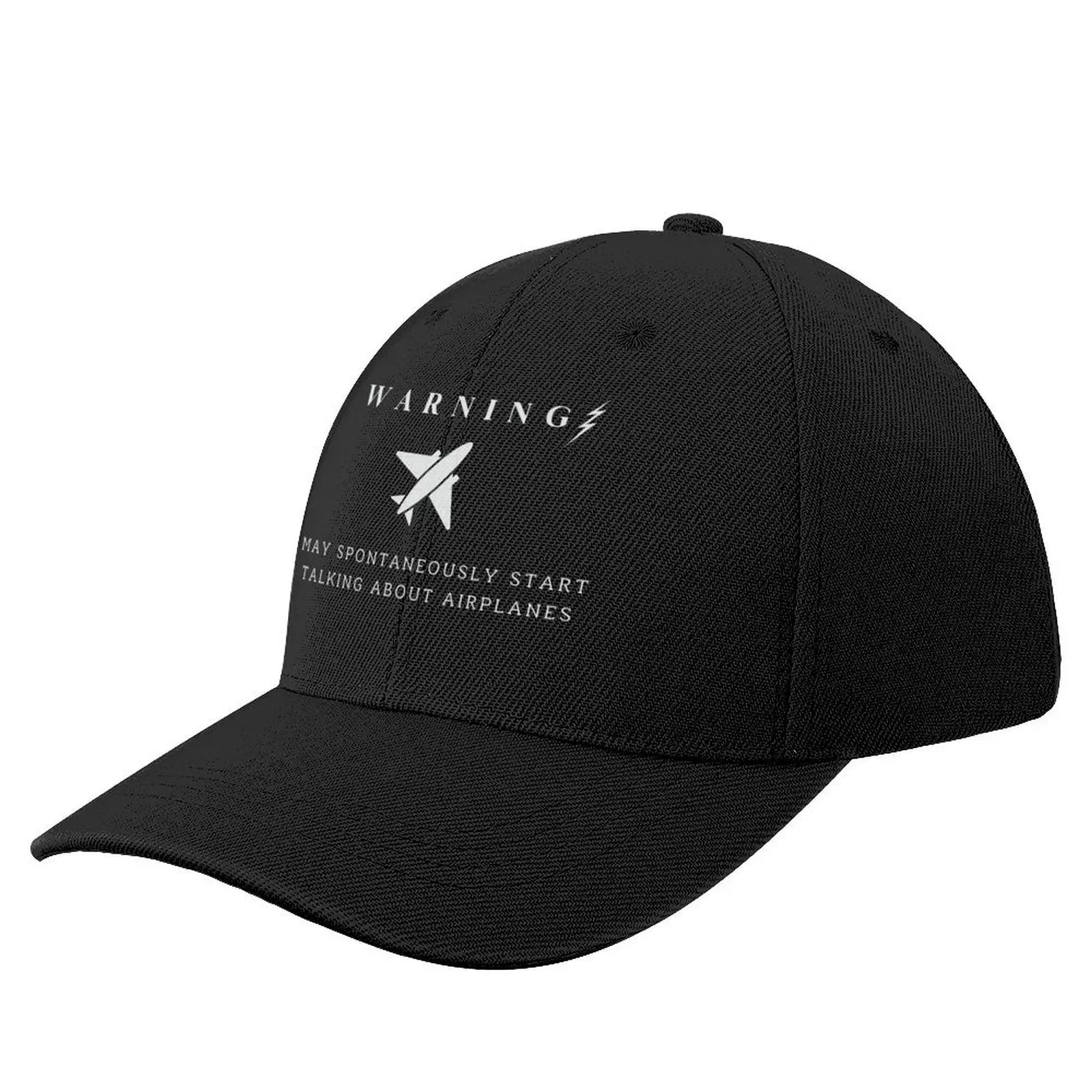 Warning May Spontaneously Start Talking About Airplanes Baseball Cap New In Hat Kids Hat Women's 2024 Men's