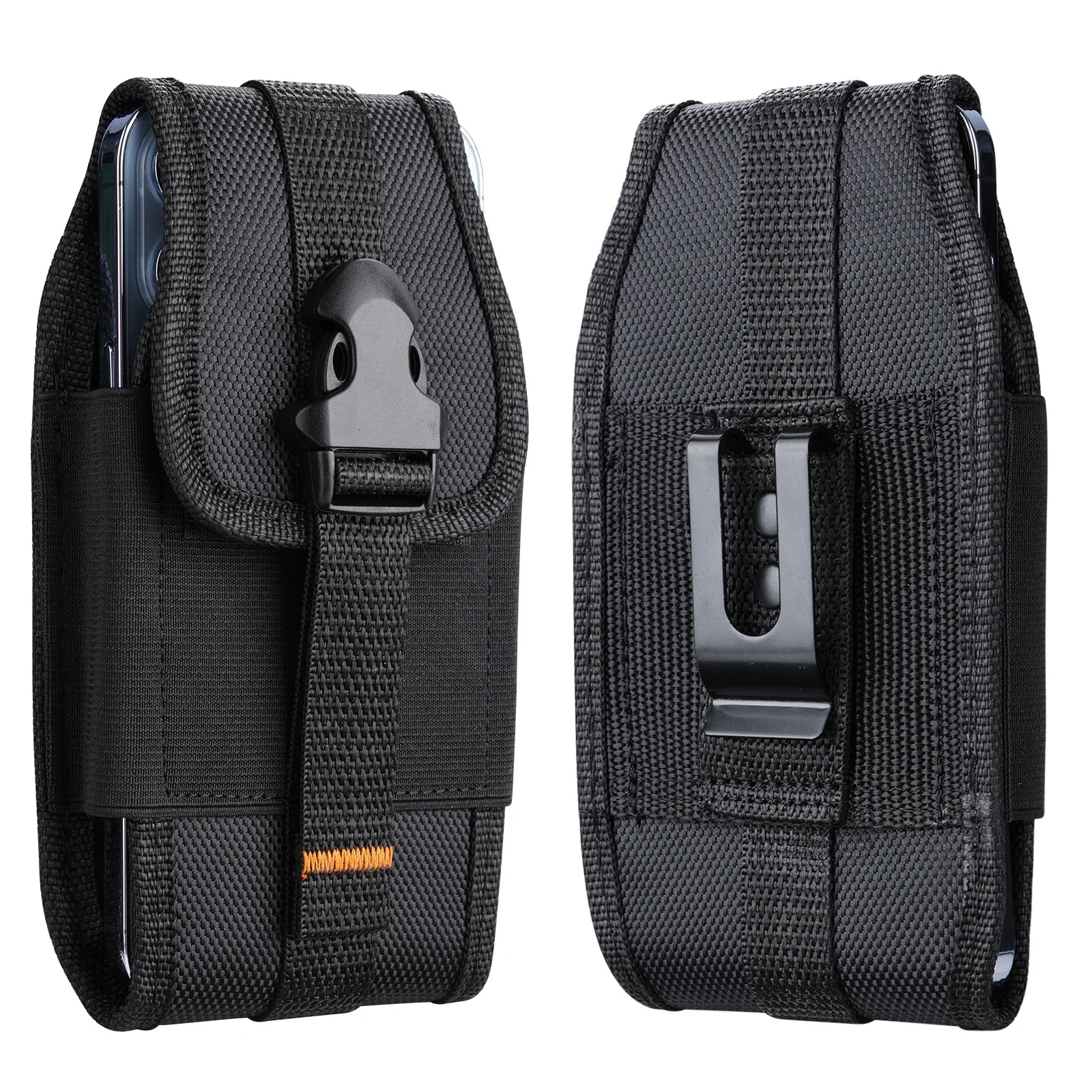 Bolsa para teléfono móvil para hombre, funda Universal Oxford para teléfono, funda para cinturón, riñoneras portátiles simples para iPhone 14 13 Samsung Huawei Xiaomi